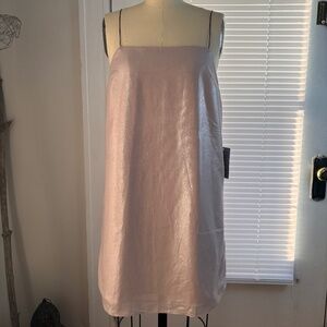Simple Metallic Dress